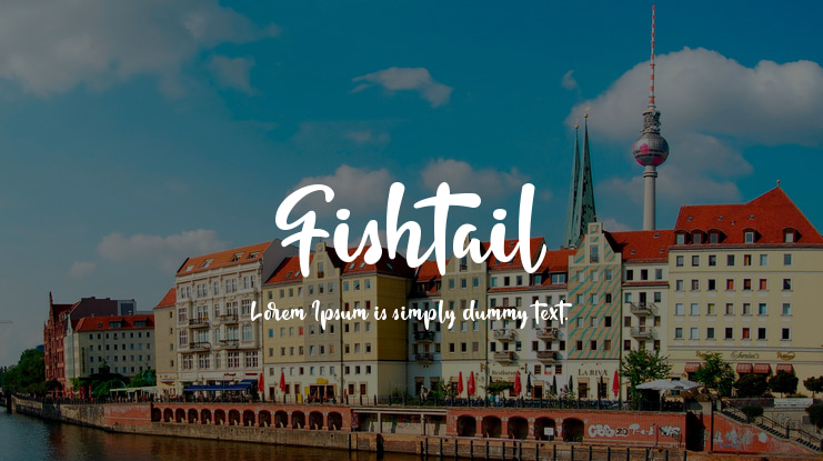 Fishtail Font