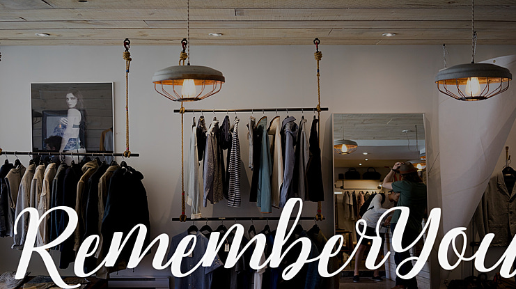 RememberYou Font