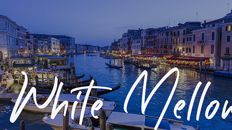 White Mellow Font