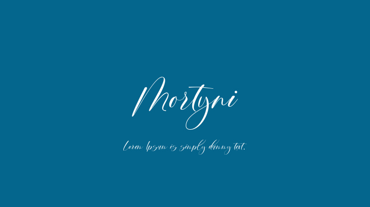Mortyni Font