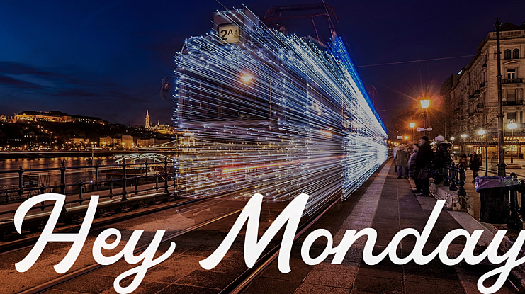Hey Monday Font