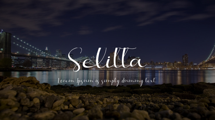 Selitta Font