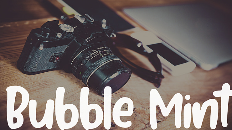 Bubble Mint Font