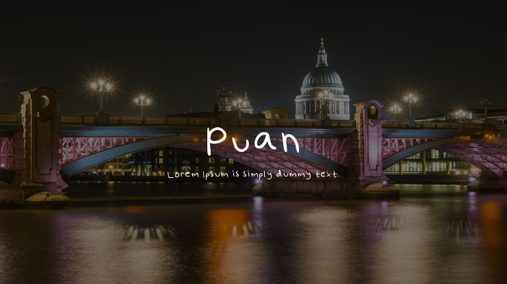 Puan Font