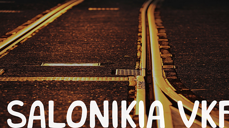Salonikia VKF Font
