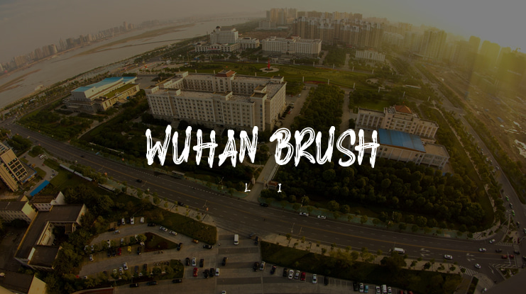 WUHAN BRUSH Font