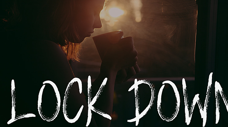 LOCK DOWN Font