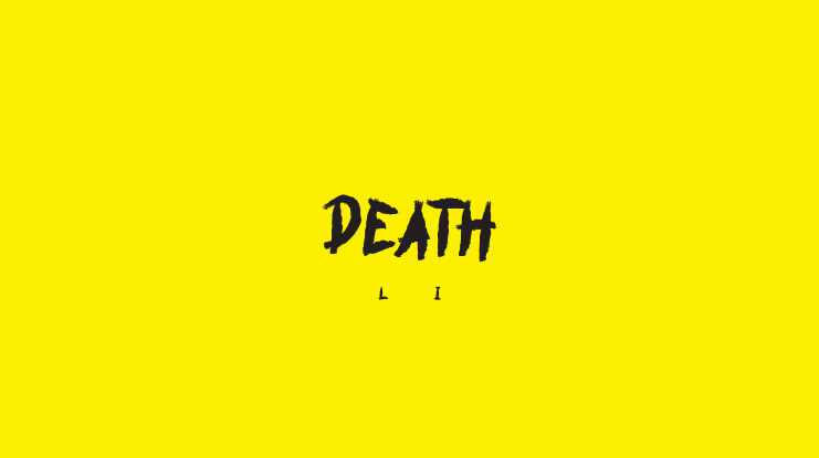 DEATH Font