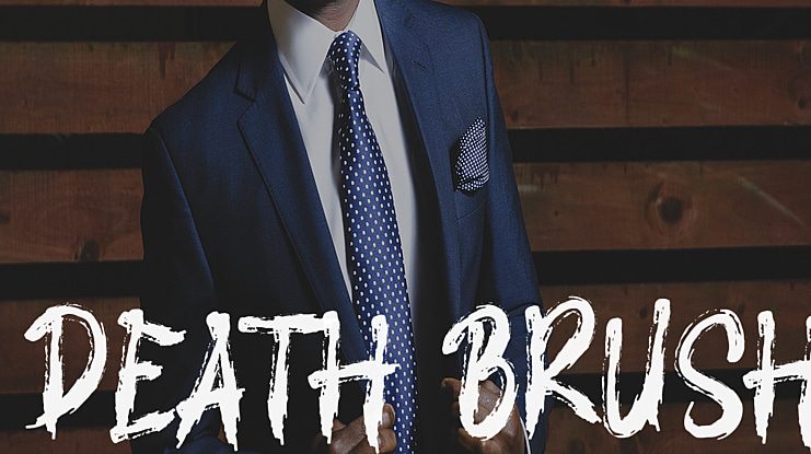 DEATH BRUSH Font