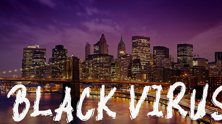 BLACK VIRUS Font