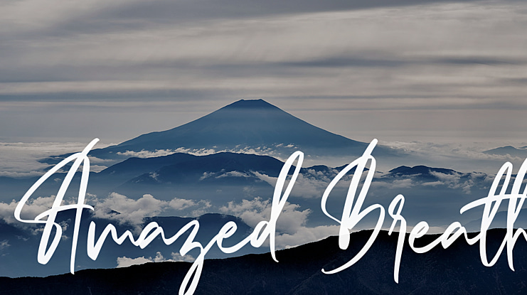 Amazed Breath Font