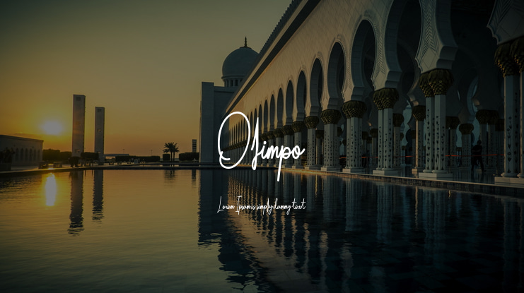 Olimpo Font