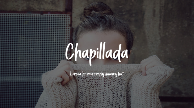 Chapillada Font