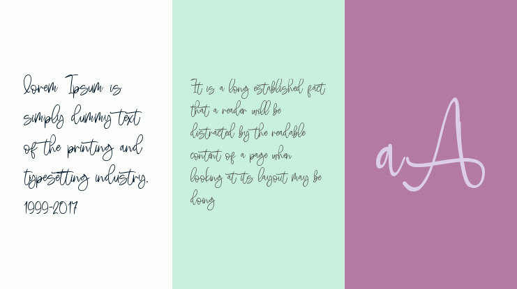 Bluettelli Font