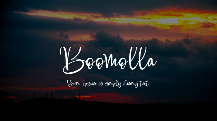 Boomolla Font