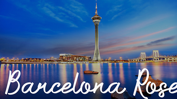 Barcelona Rose Font