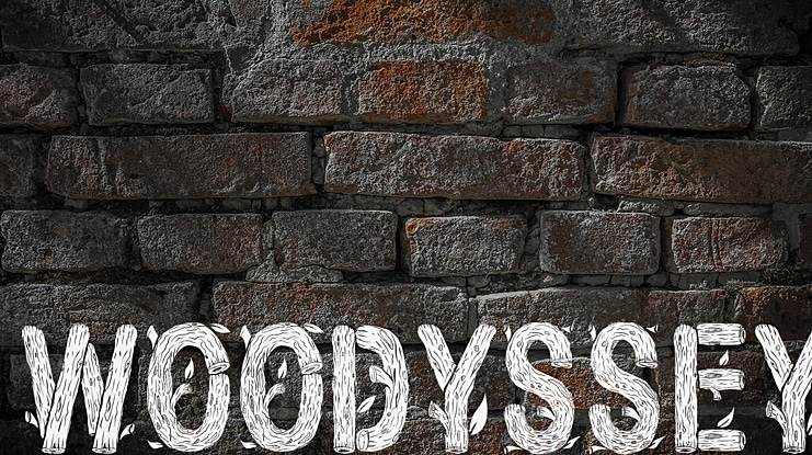 WOODYSSEY Font