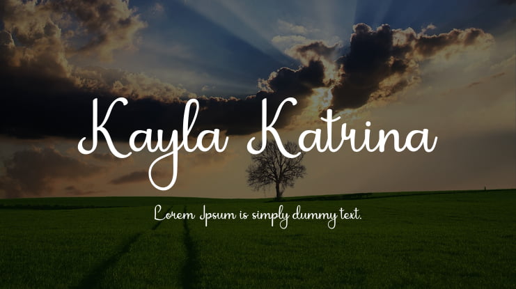 Kayla Katrina Font