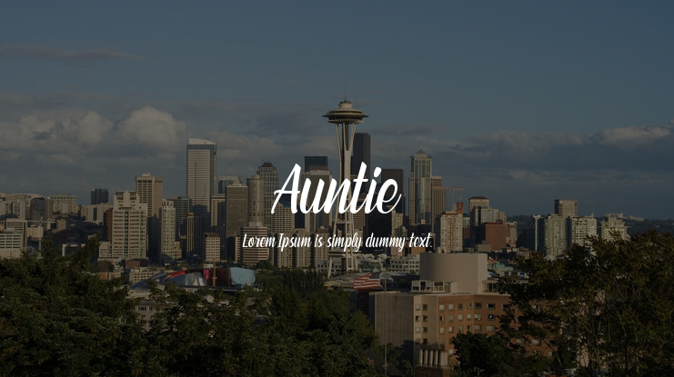 Auntie Font