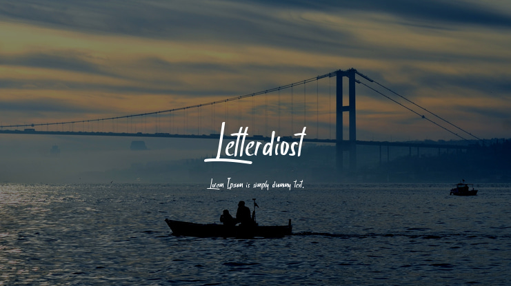Letterdiost Font