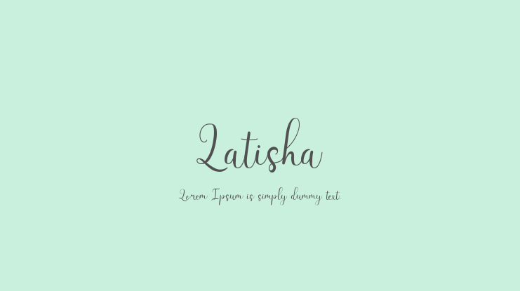 Latisha Font