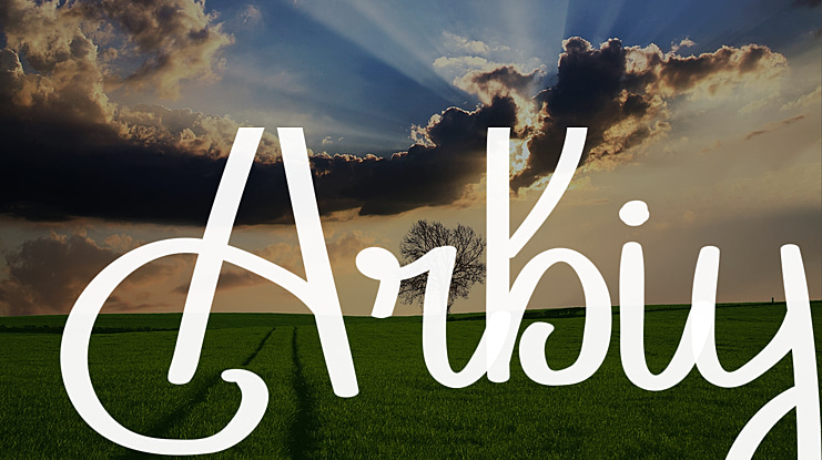 Arbiy Font
