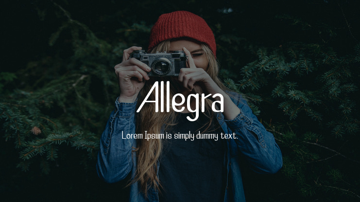 Allegra Font