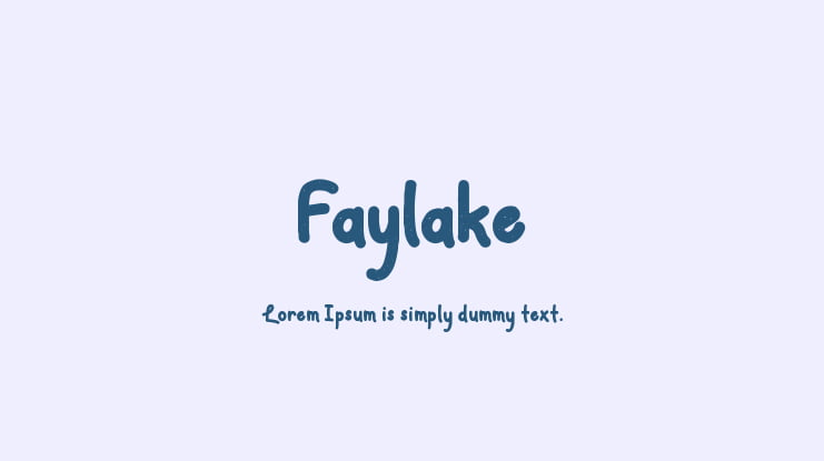 Faylake Font