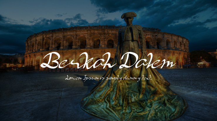 Berkah Dalem Font