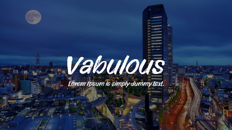 Vabulous Font