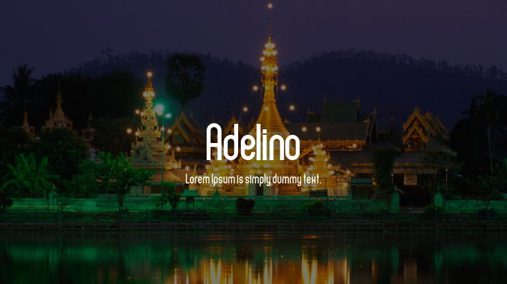 Adelino Font Family