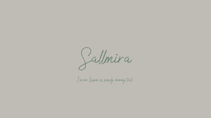 Sallmira Font