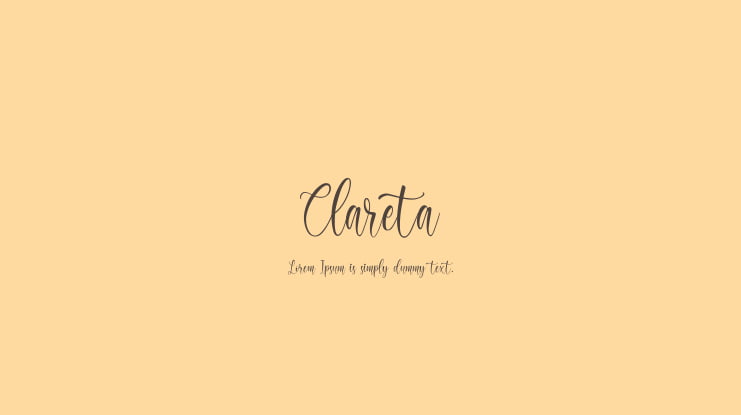 Clareta Font