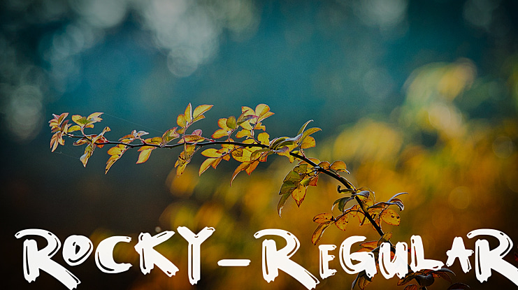 Rocky- Font