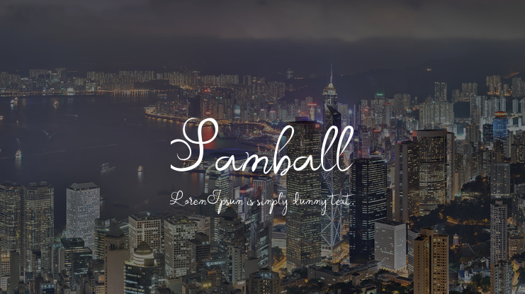 Samball Font Family