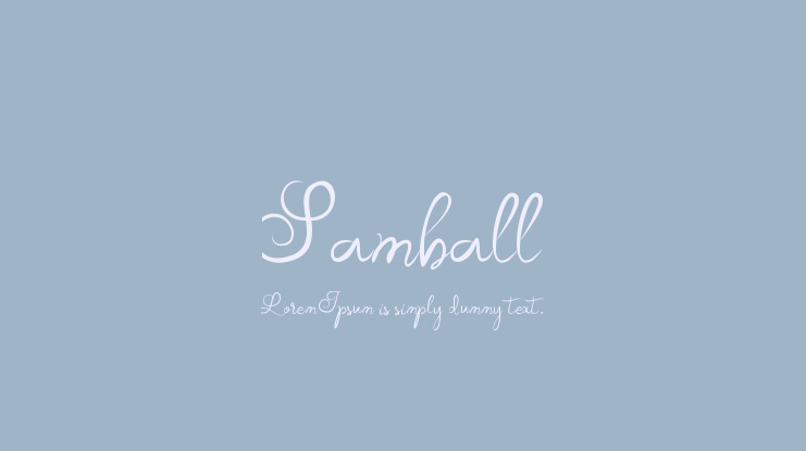 Samball Font Family
