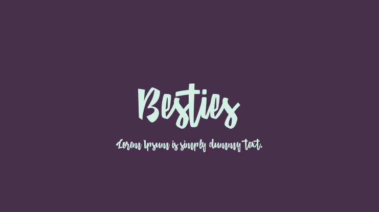 Besties Font