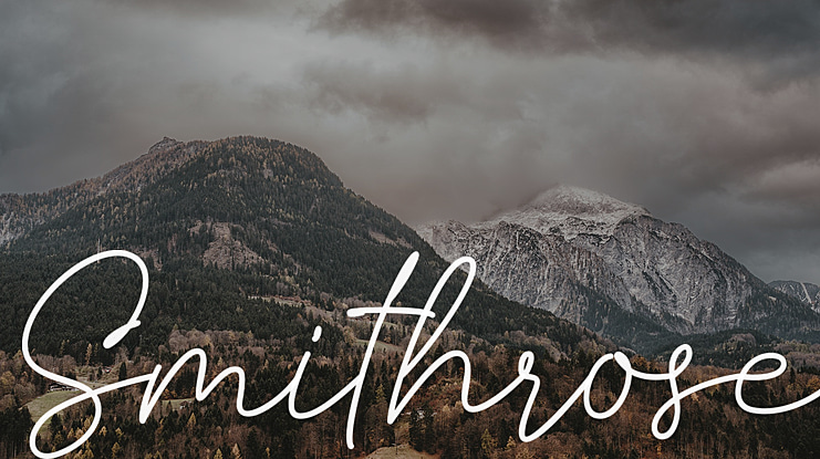 Smithrose Font