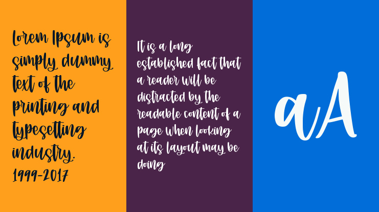 Rhapsody lovers Font