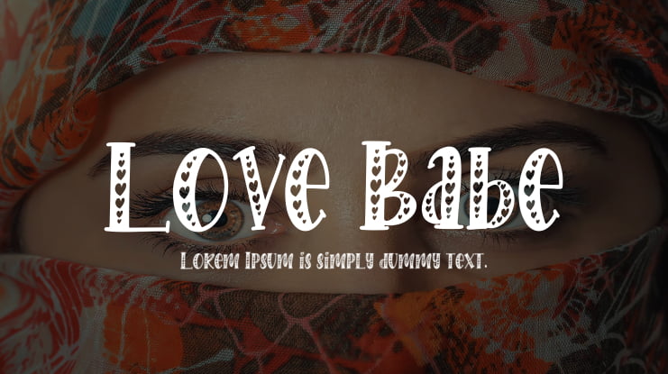 Love Babe Font Family