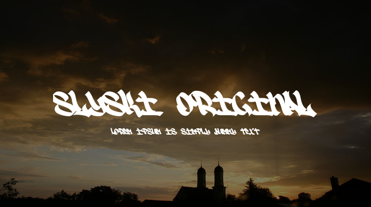 SlySki Original Font