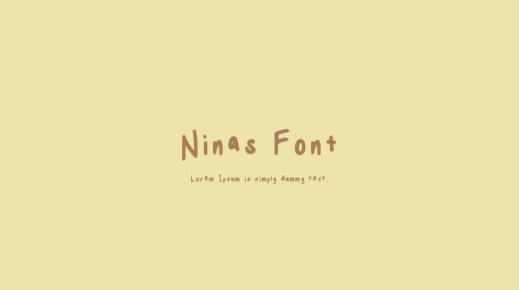 Ninas Font