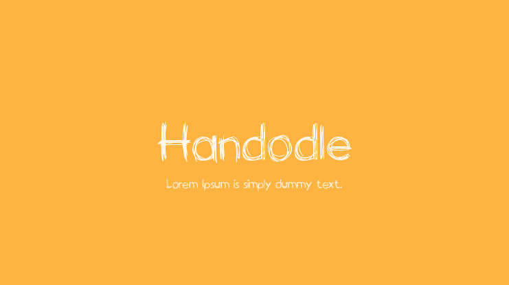 Handodle Font