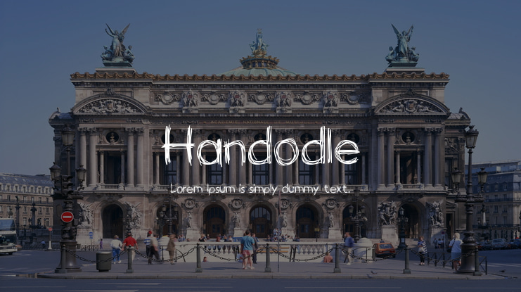 Handodle Font
