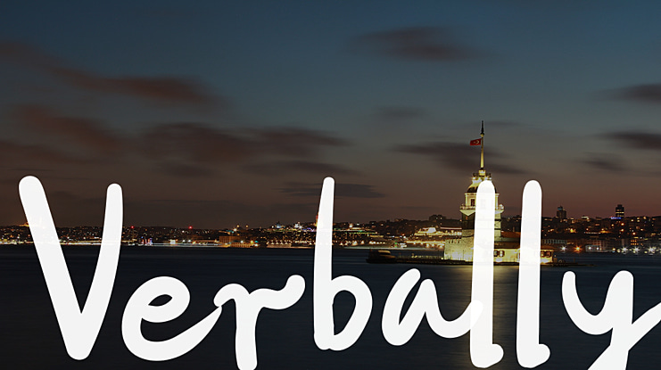 Verbally Font