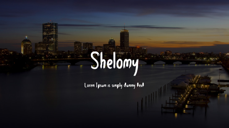Shelomy Font