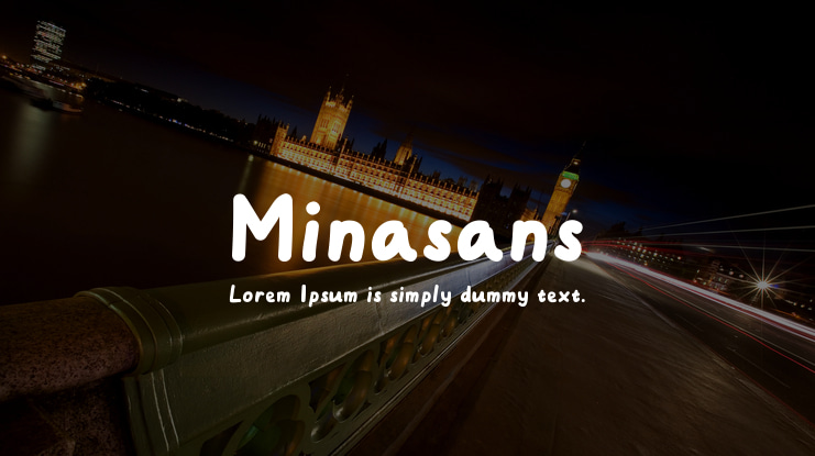 Minasans Font