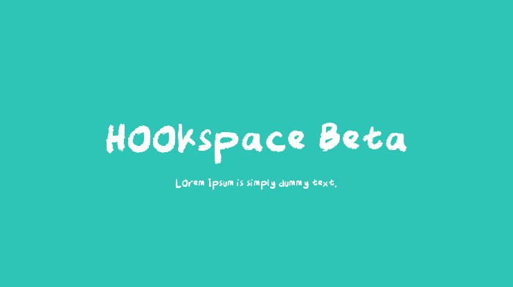 Hookspace Beta Font