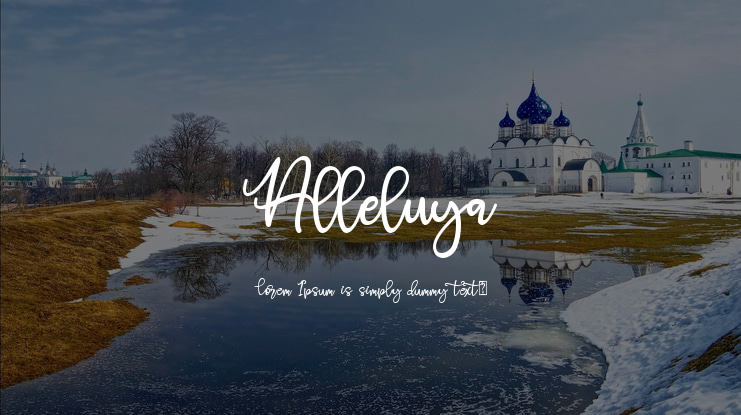 Alleluya Font