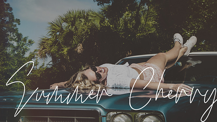 Summer Cherry Font